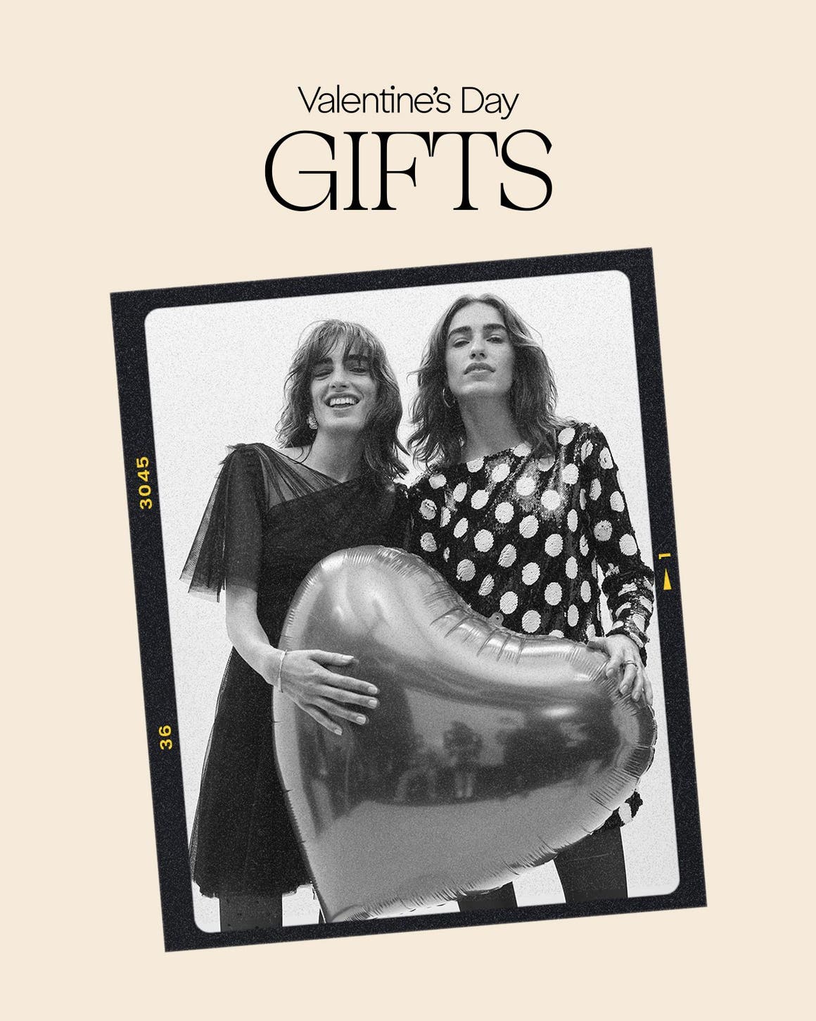 Women wearing party dresses. 