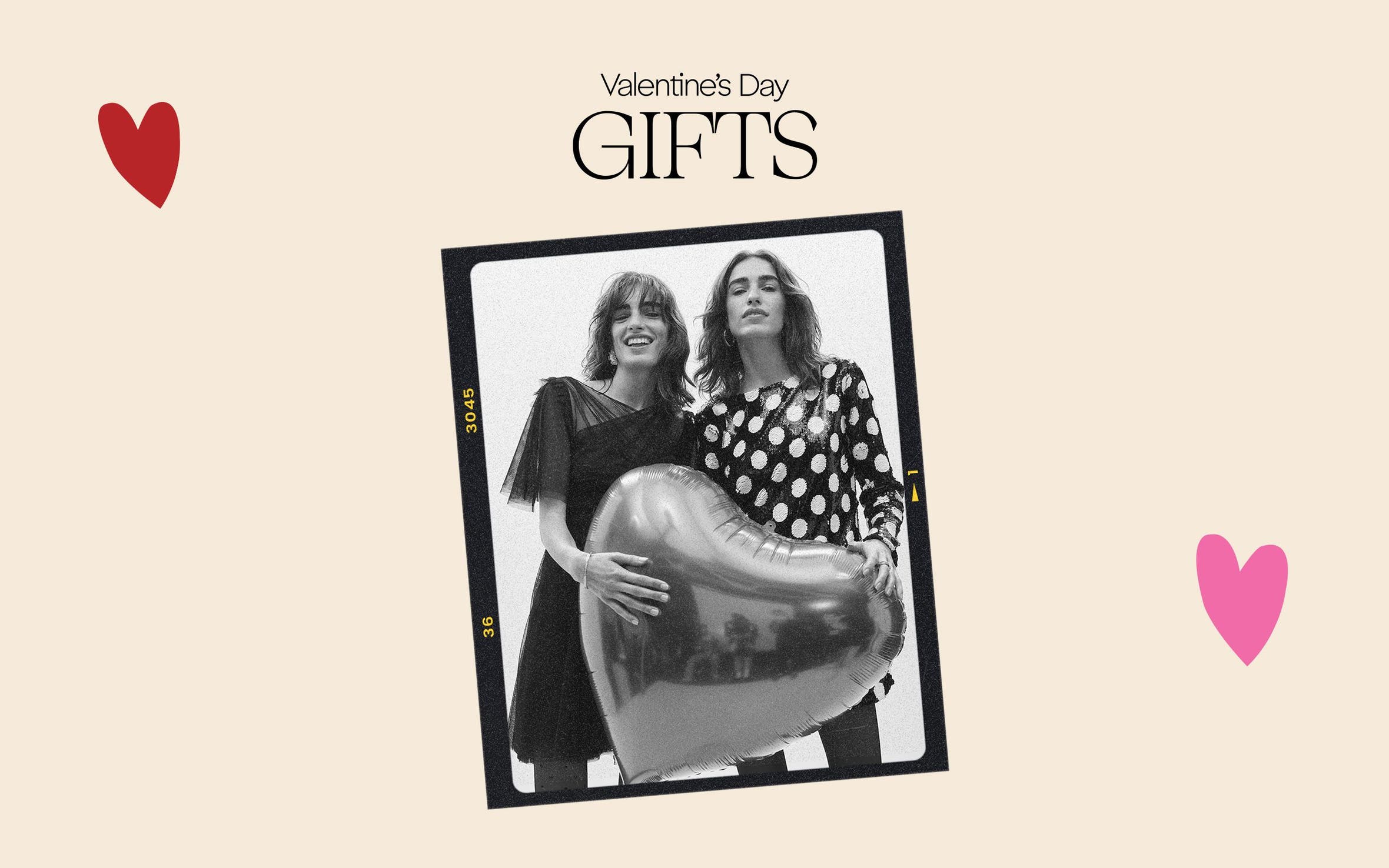 Women wearing party dresses. 