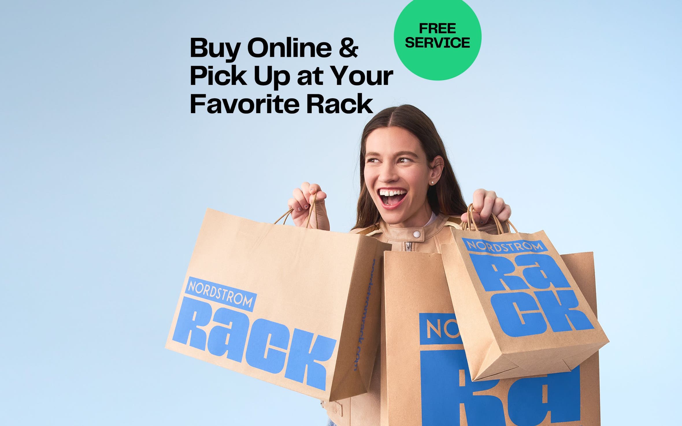 Buy online and pick up at your favorite Rack for free.