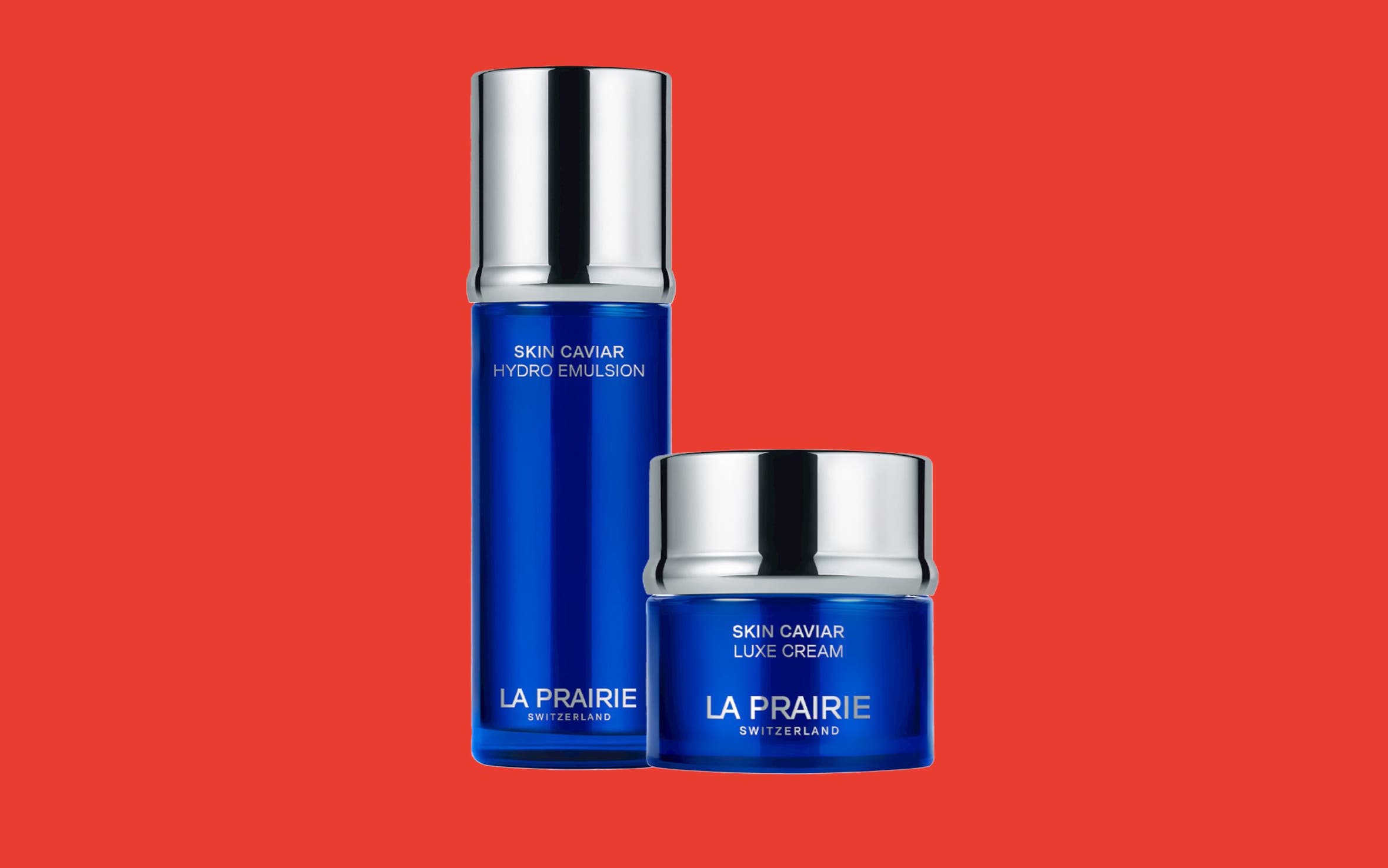 Two skin care products from La Prairie.