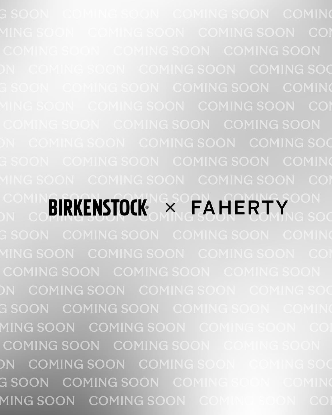 Birkenstock x Faherty Coming Soon