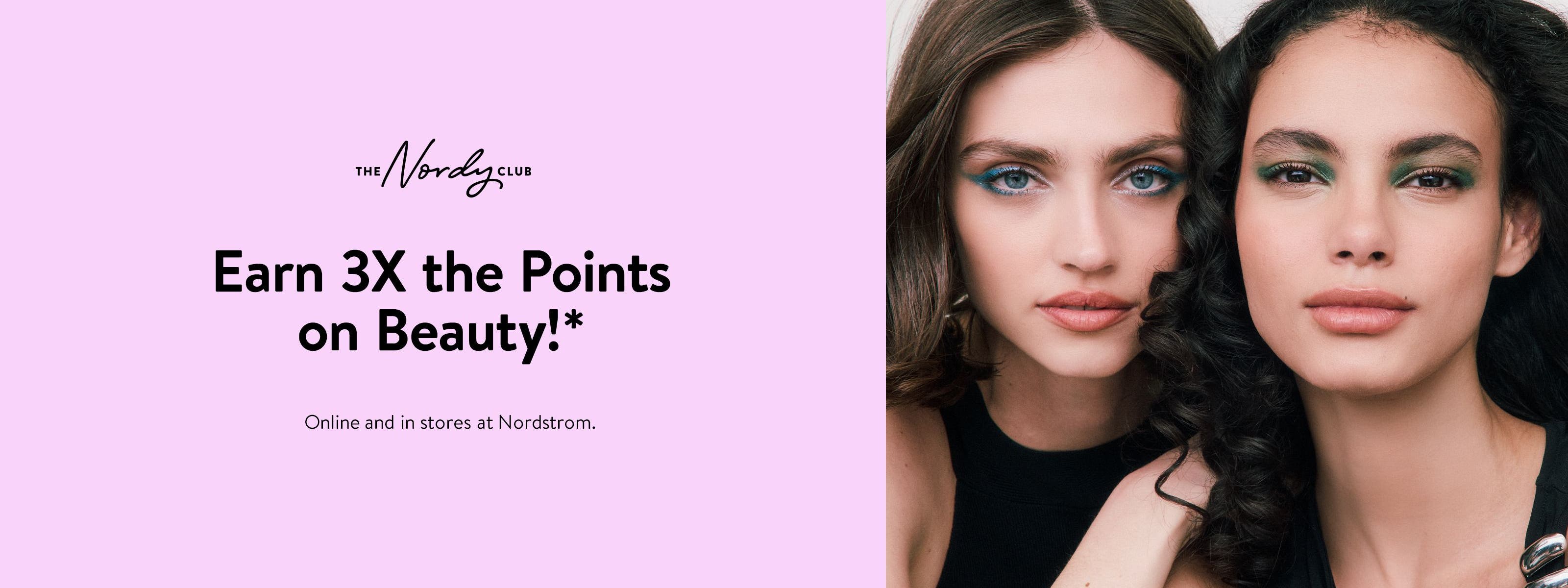 Earn 3X the points on beauty