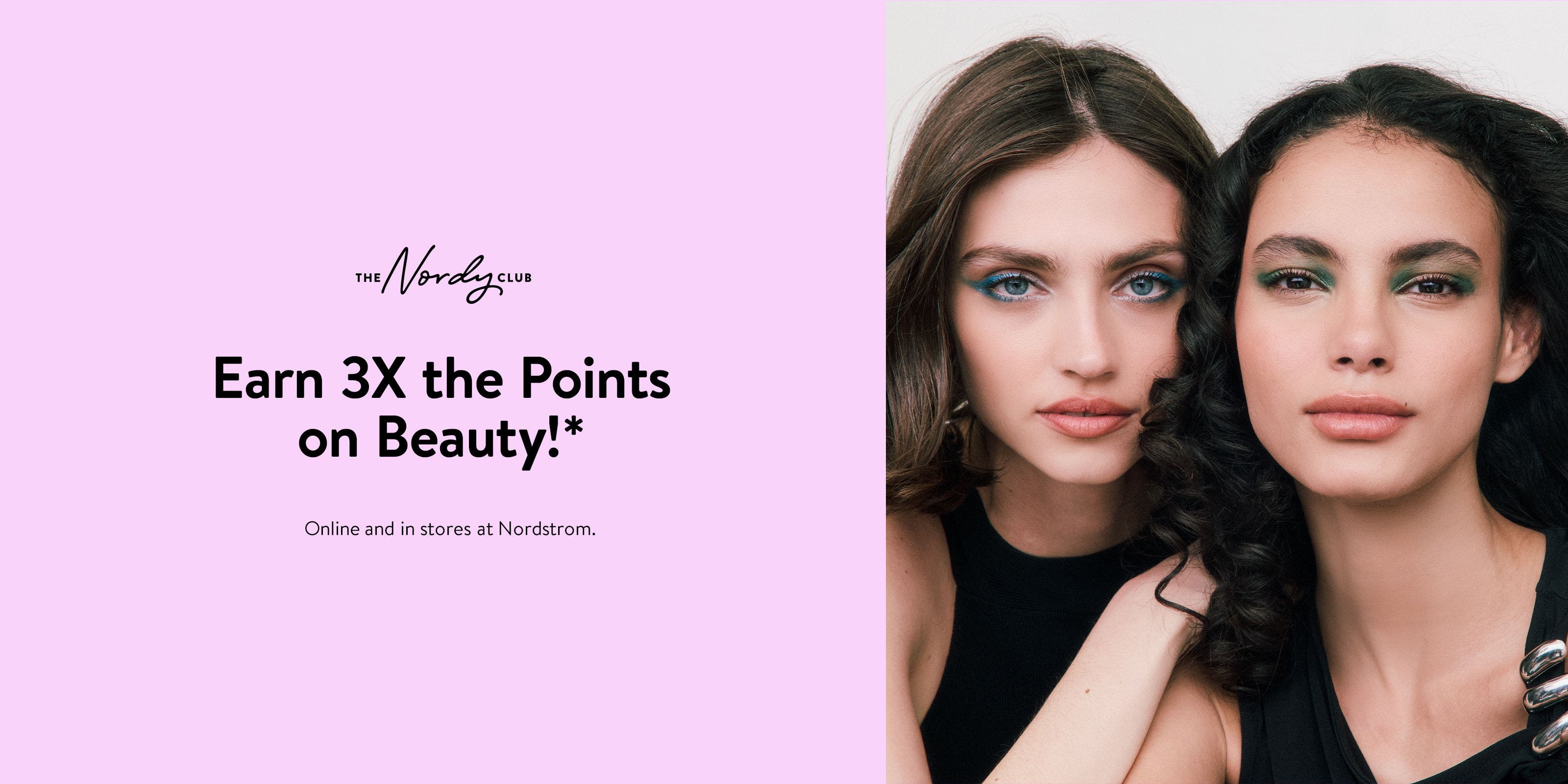 Earn 3X the points on beauty