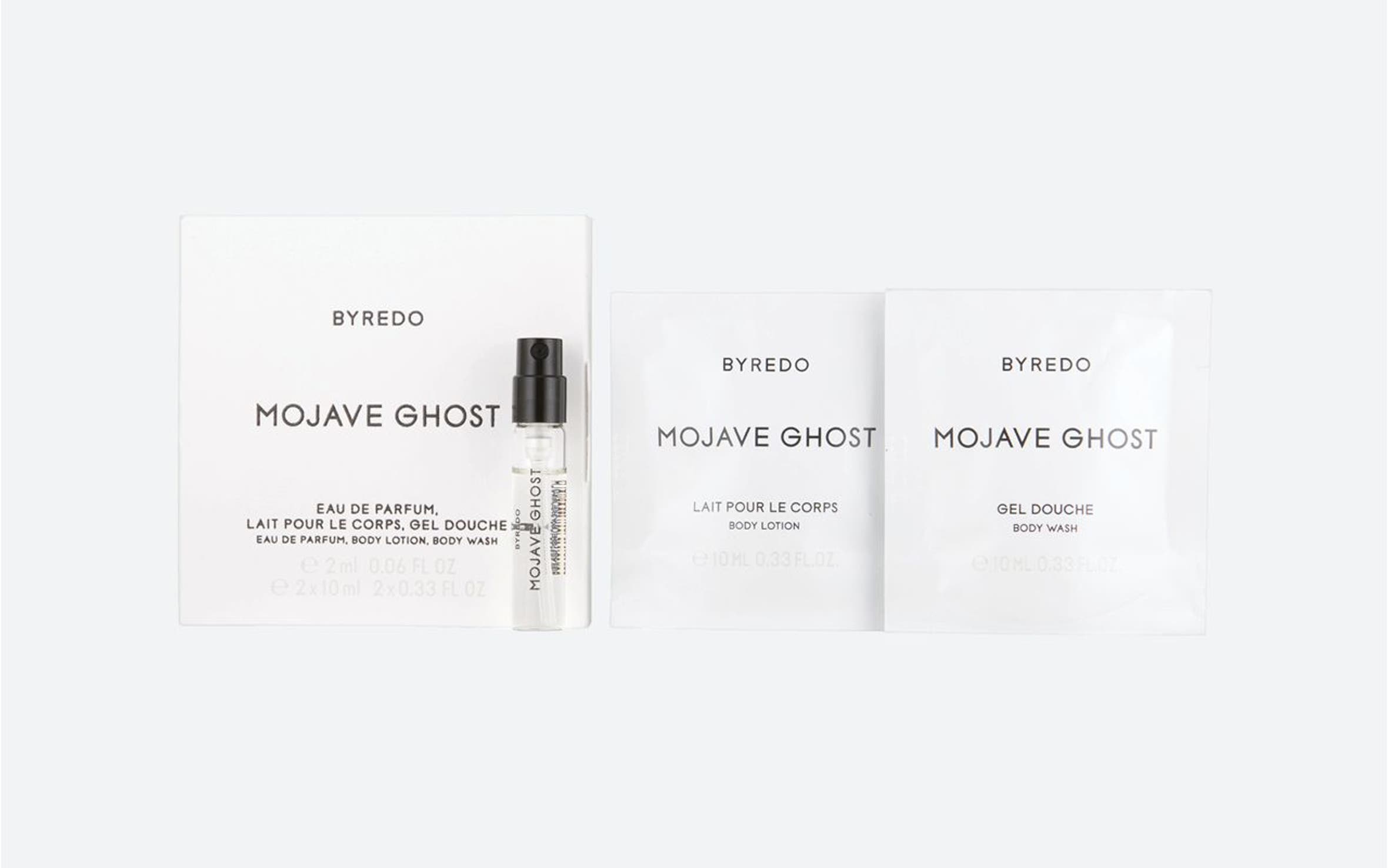 BYREDO gift with purchase.
