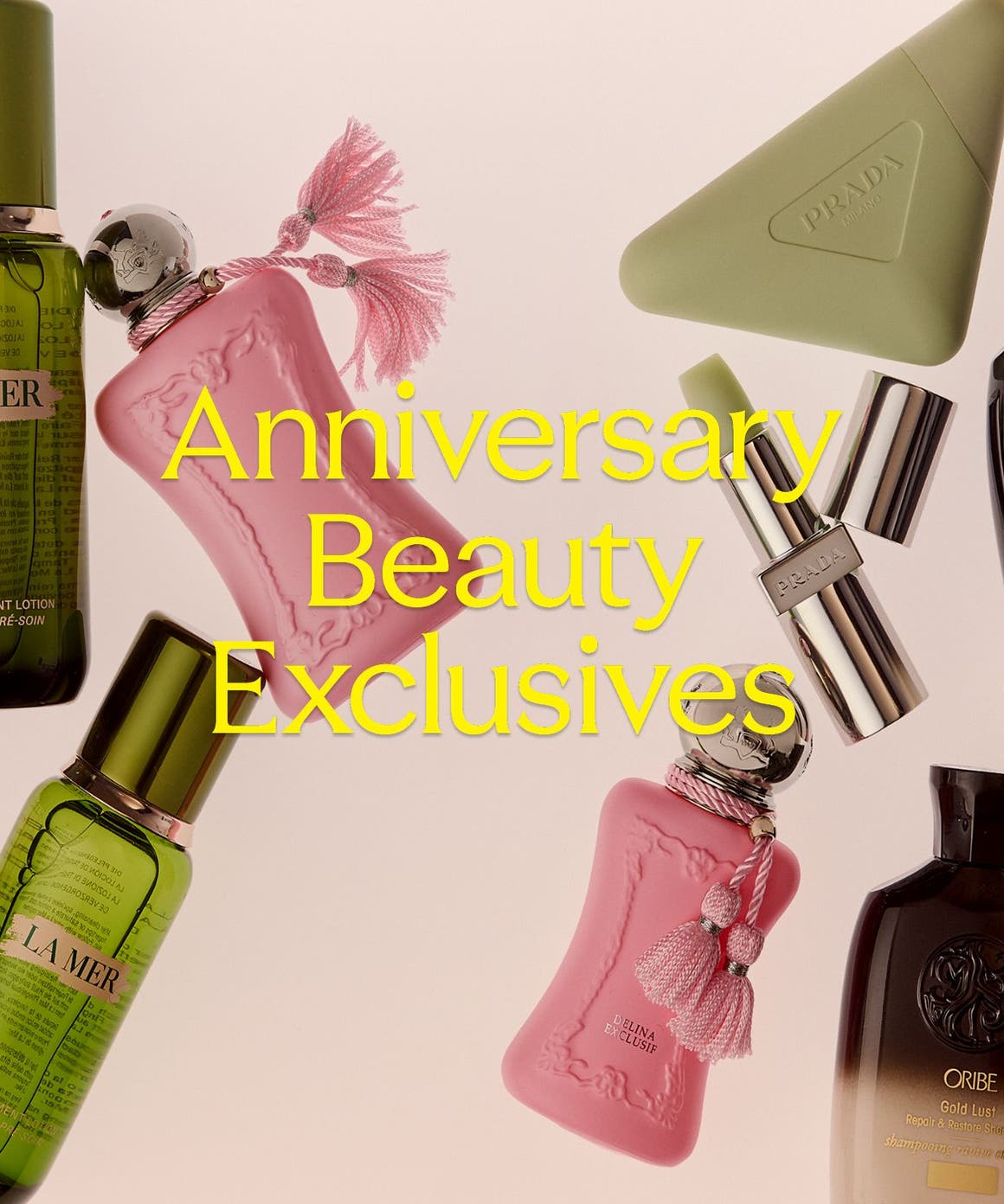 Beauty sets including makeup, skin care, fragrance and hair care. 