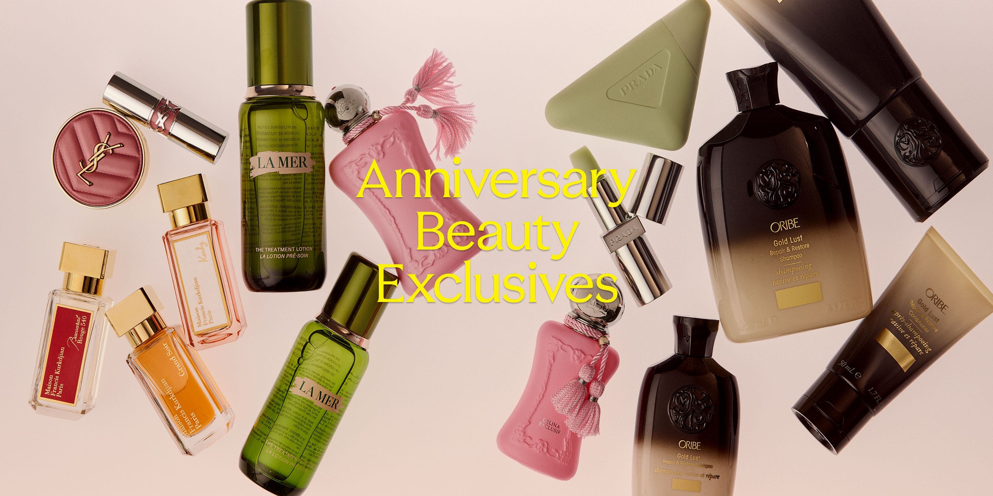 Beauty sets including makeup, skin care, fragrance and hair care. 