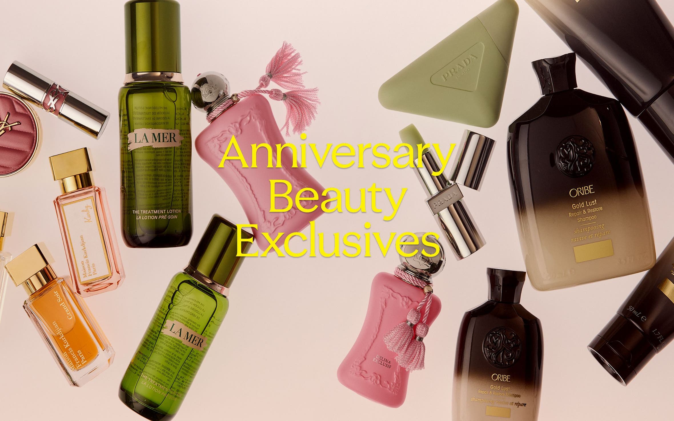Beauty sets including makeup, skin care, fragrance and hair care.