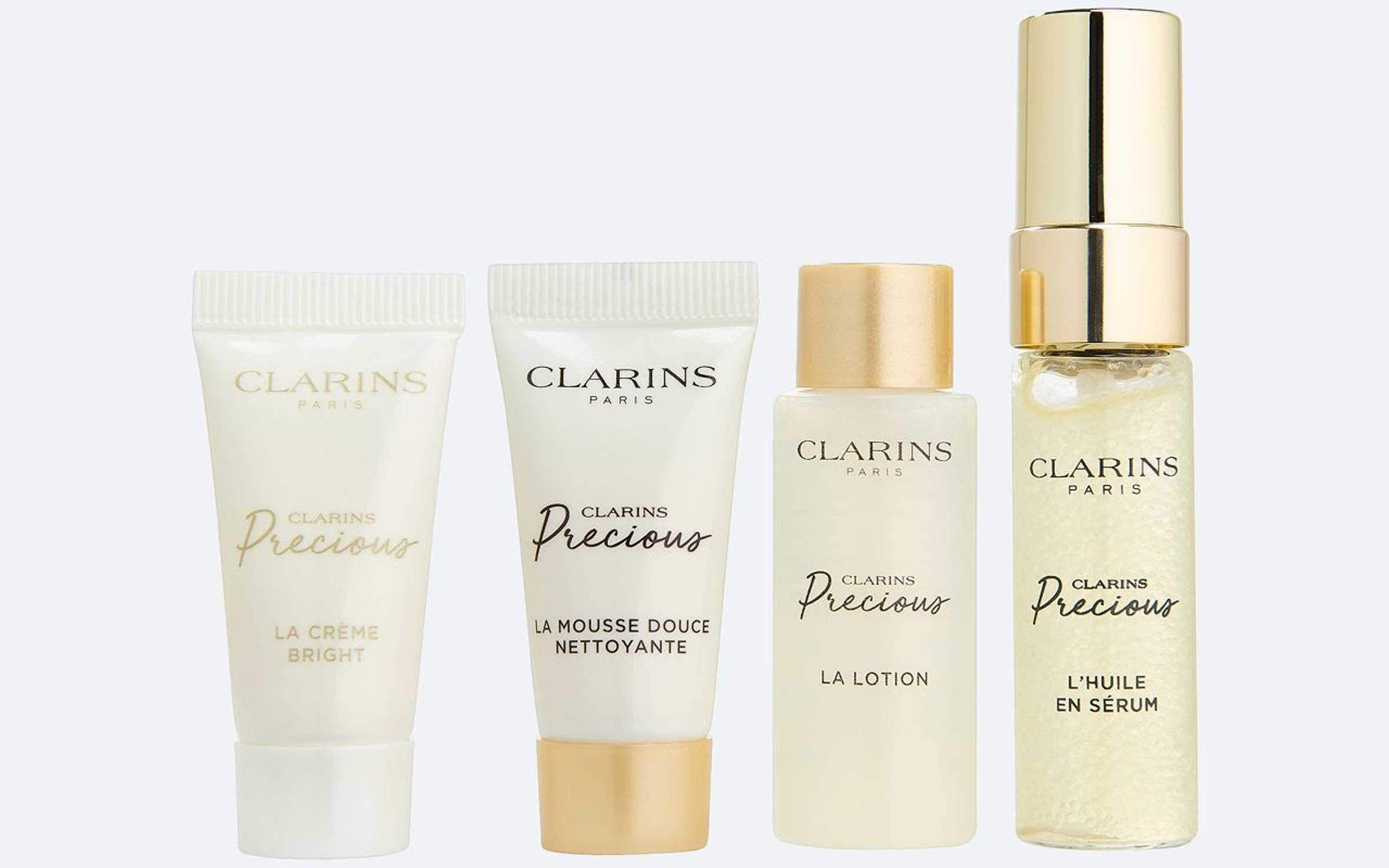 Clarins gift with purchase.