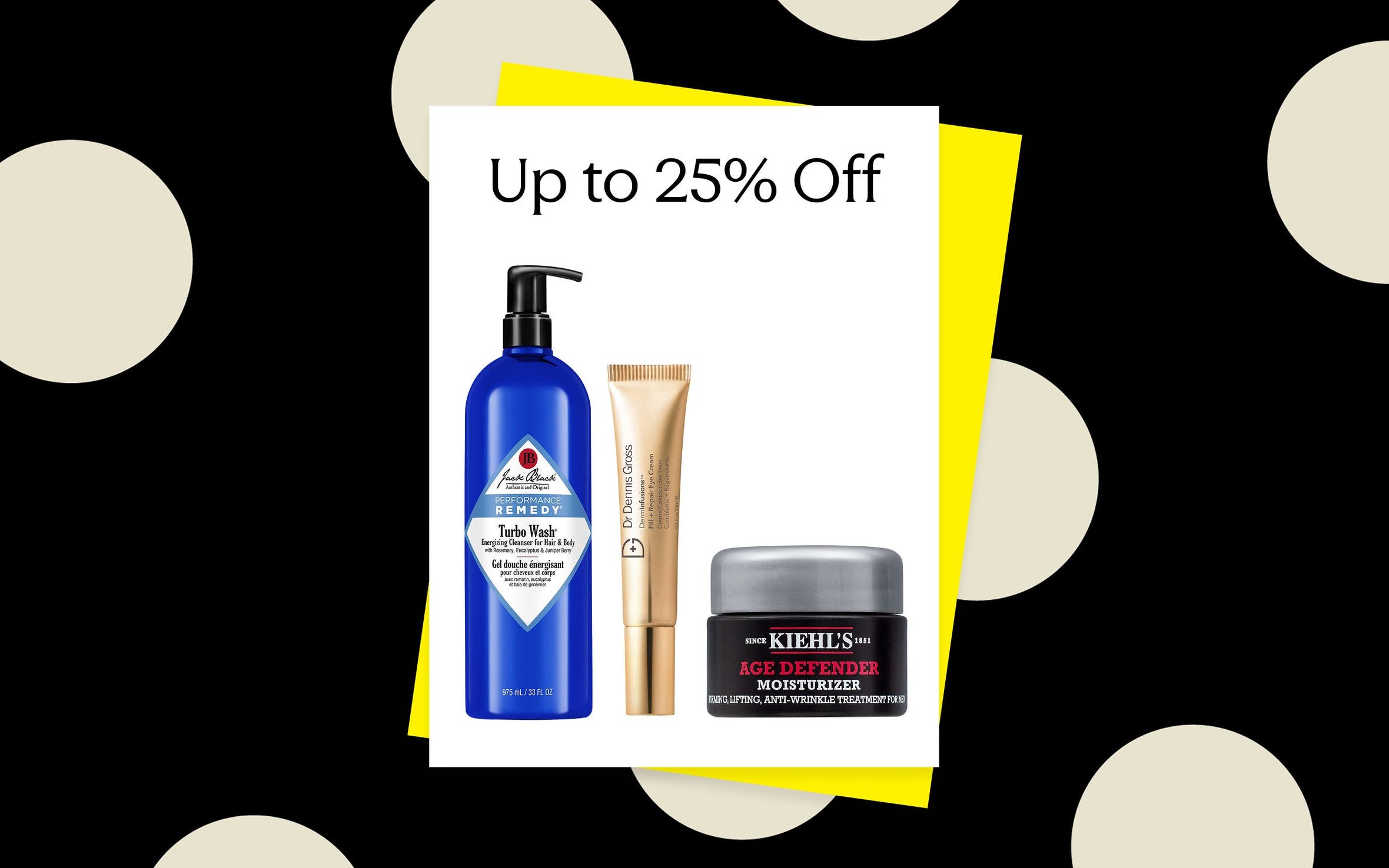 Skin care products.