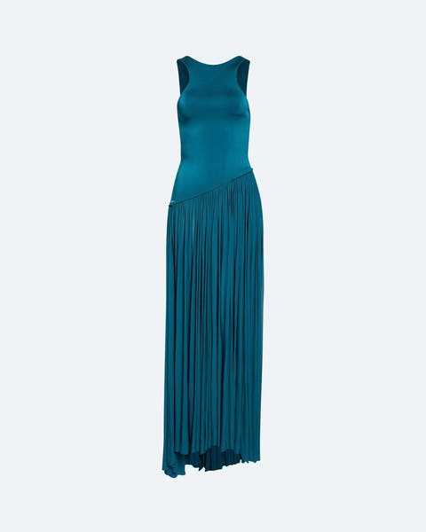 Zimmermann asymmetric maxi dress.