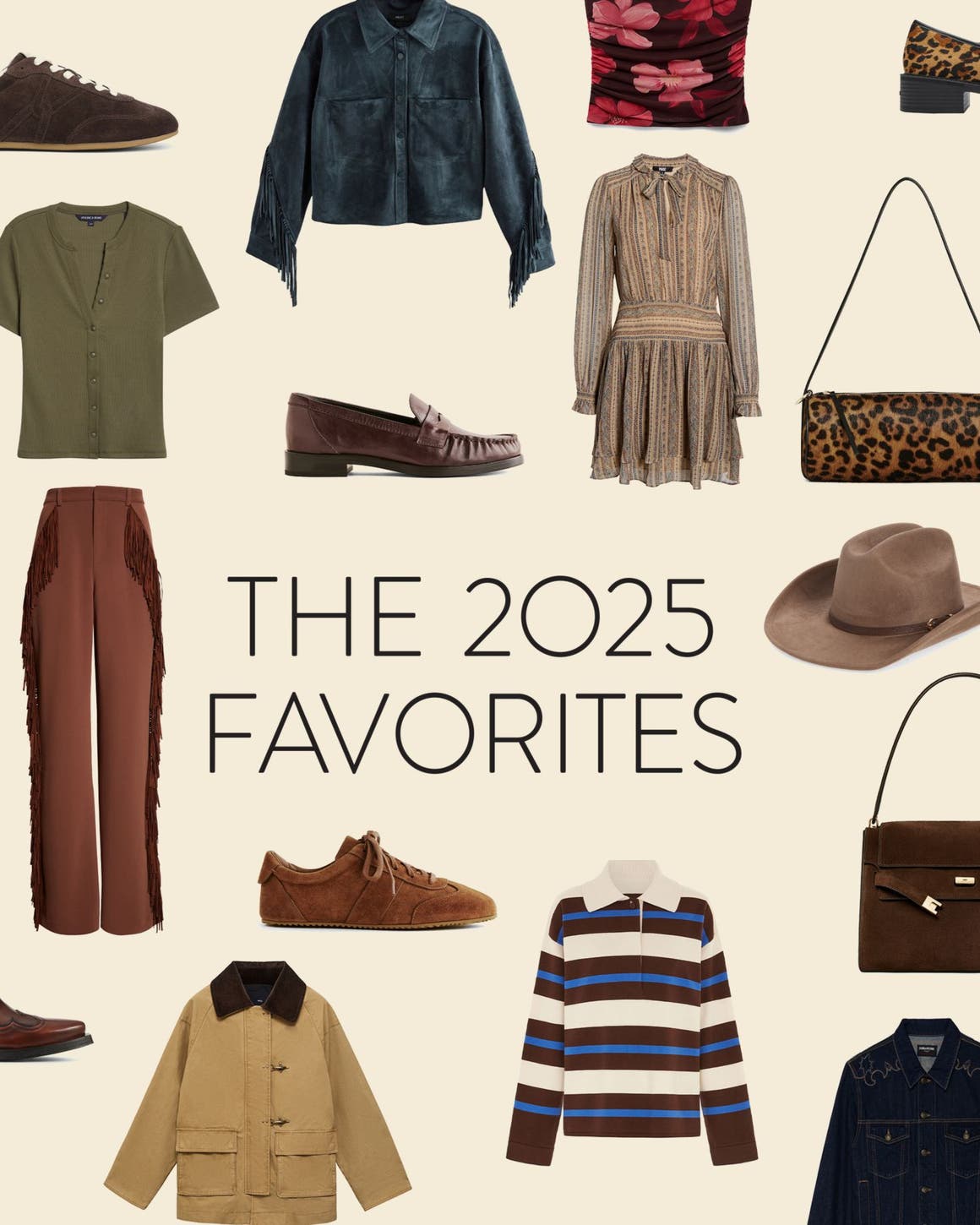 The 2025 favorites: women's clothing, shoes and accessories.