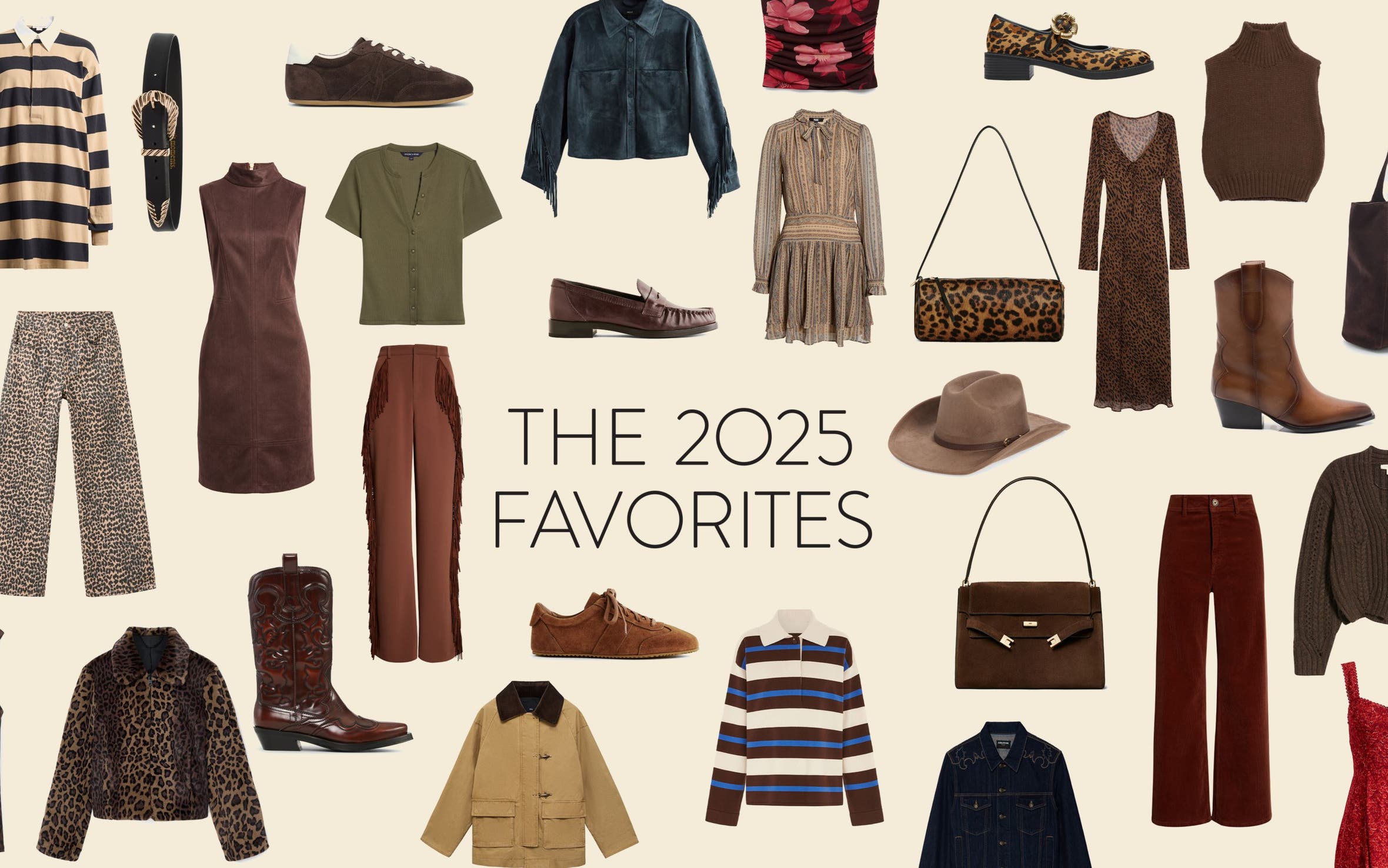The 2025 favorites: women's clothing, shoes and accessories.