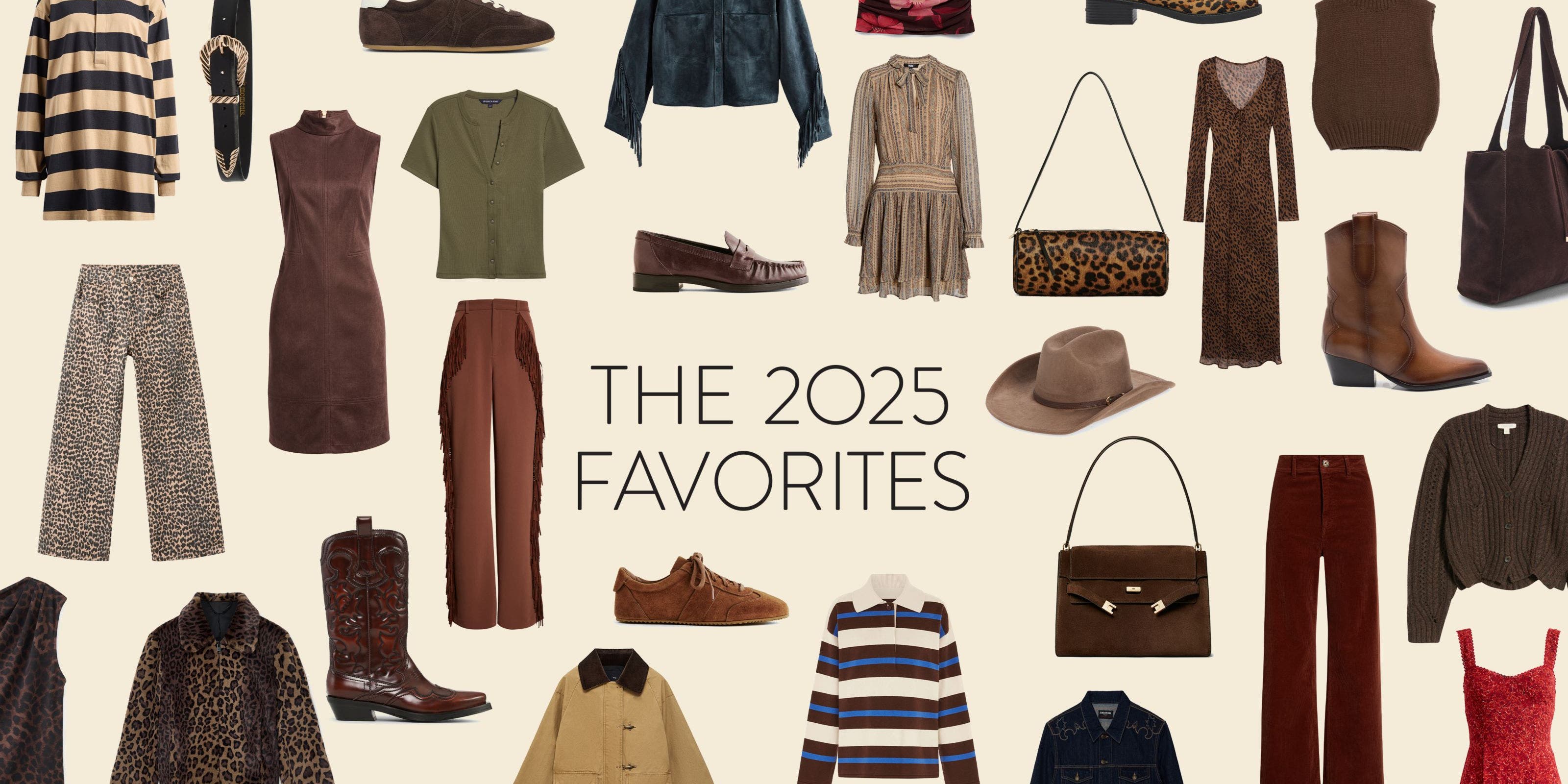 The 2025 favorites: women's clothing, shoes and accessories.