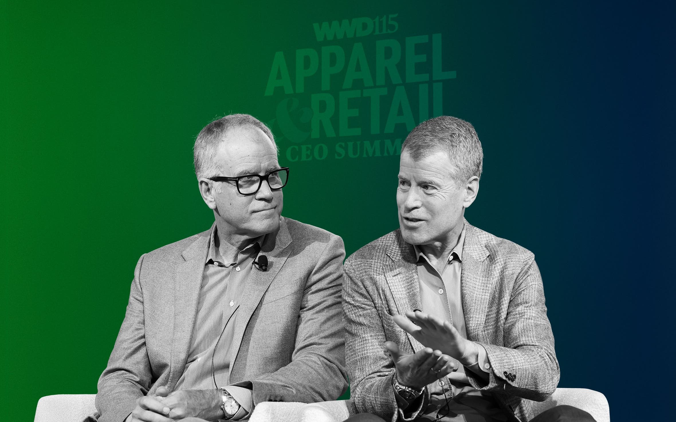 Pete and Erik Nordstrom at the WWD's CEO Summit.