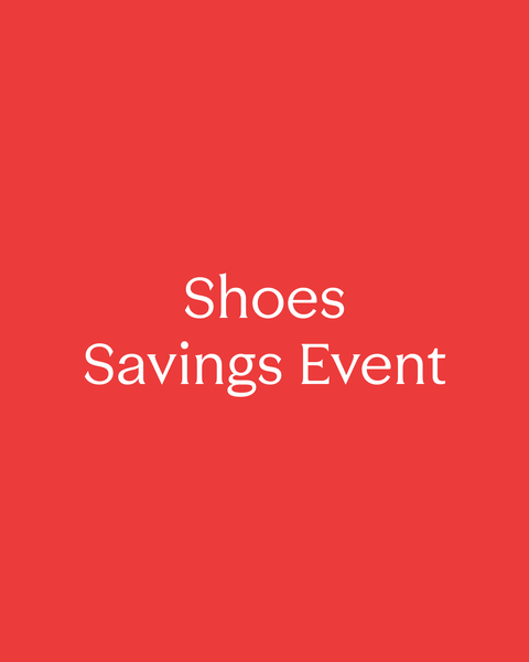 Shoes Savings Event.