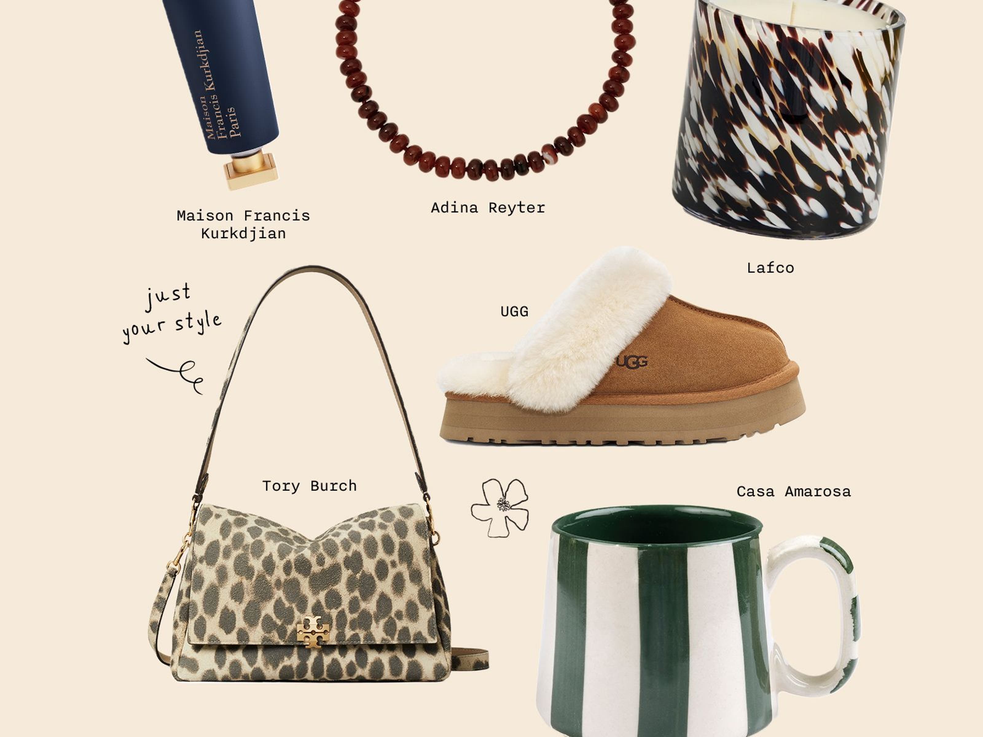 a collage of Mother's Day gifts