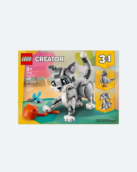 Lego Creator Playful Cat 3-in-1 Set.