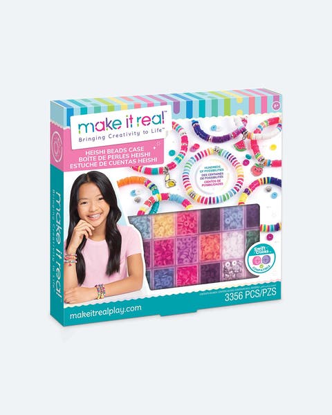 Make It Real Heishi Beads Case Kit.