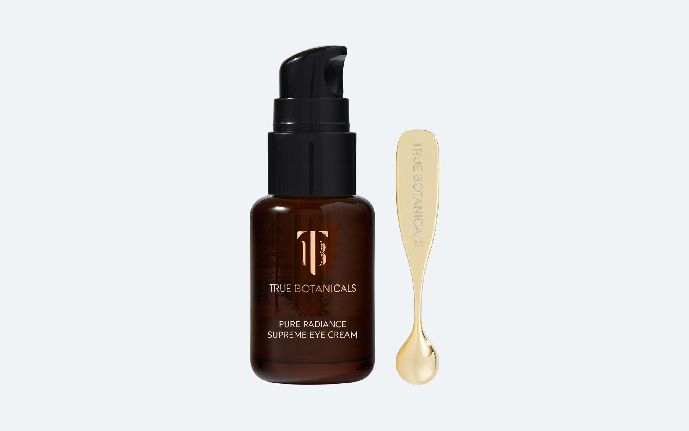 True Botanicals eye cream and applicator tool
