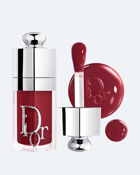 DIOR lip oil.