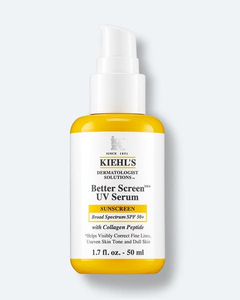 Kiehl's sunscreen serum.