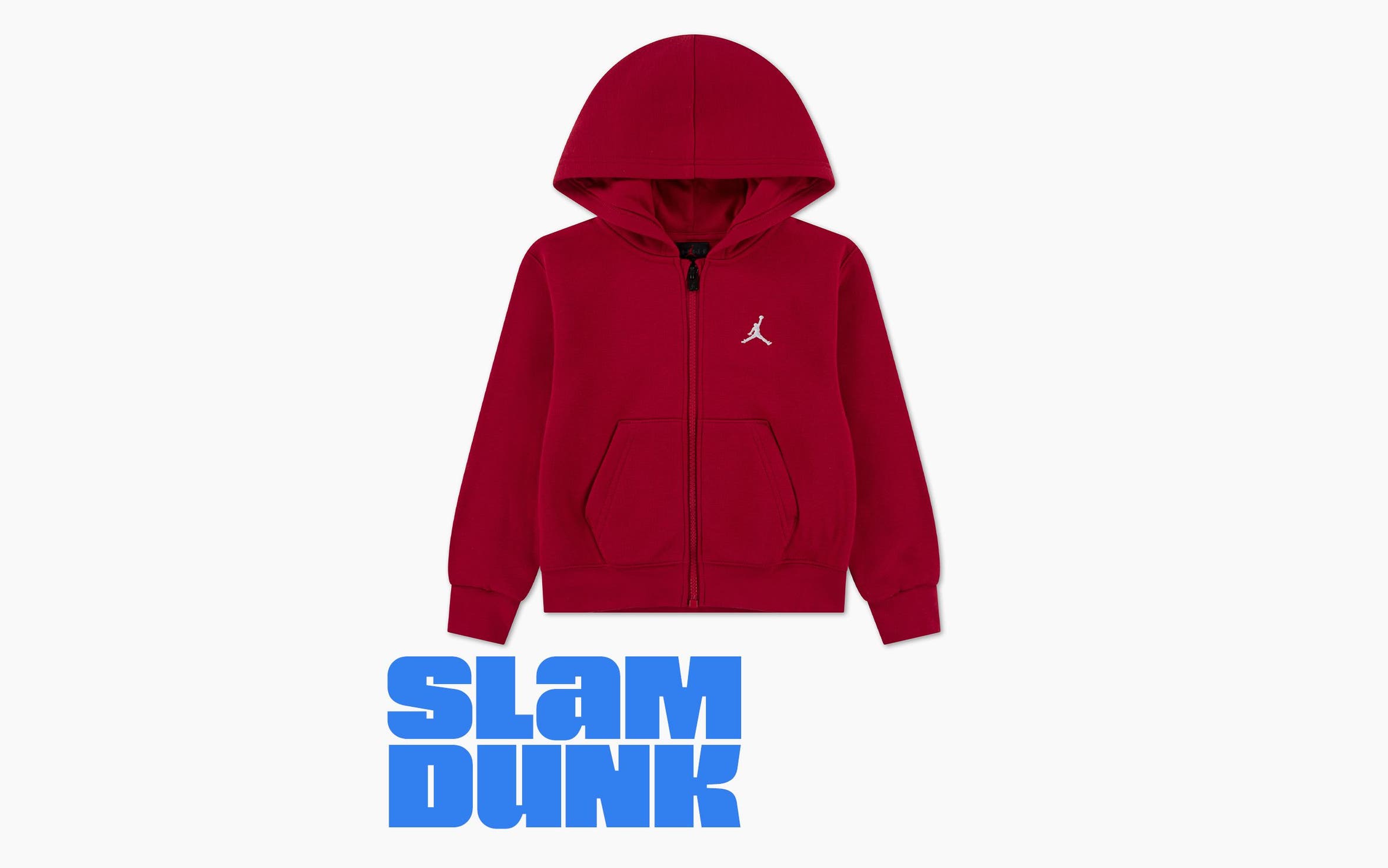 Red Jordan hooded sweatshirt