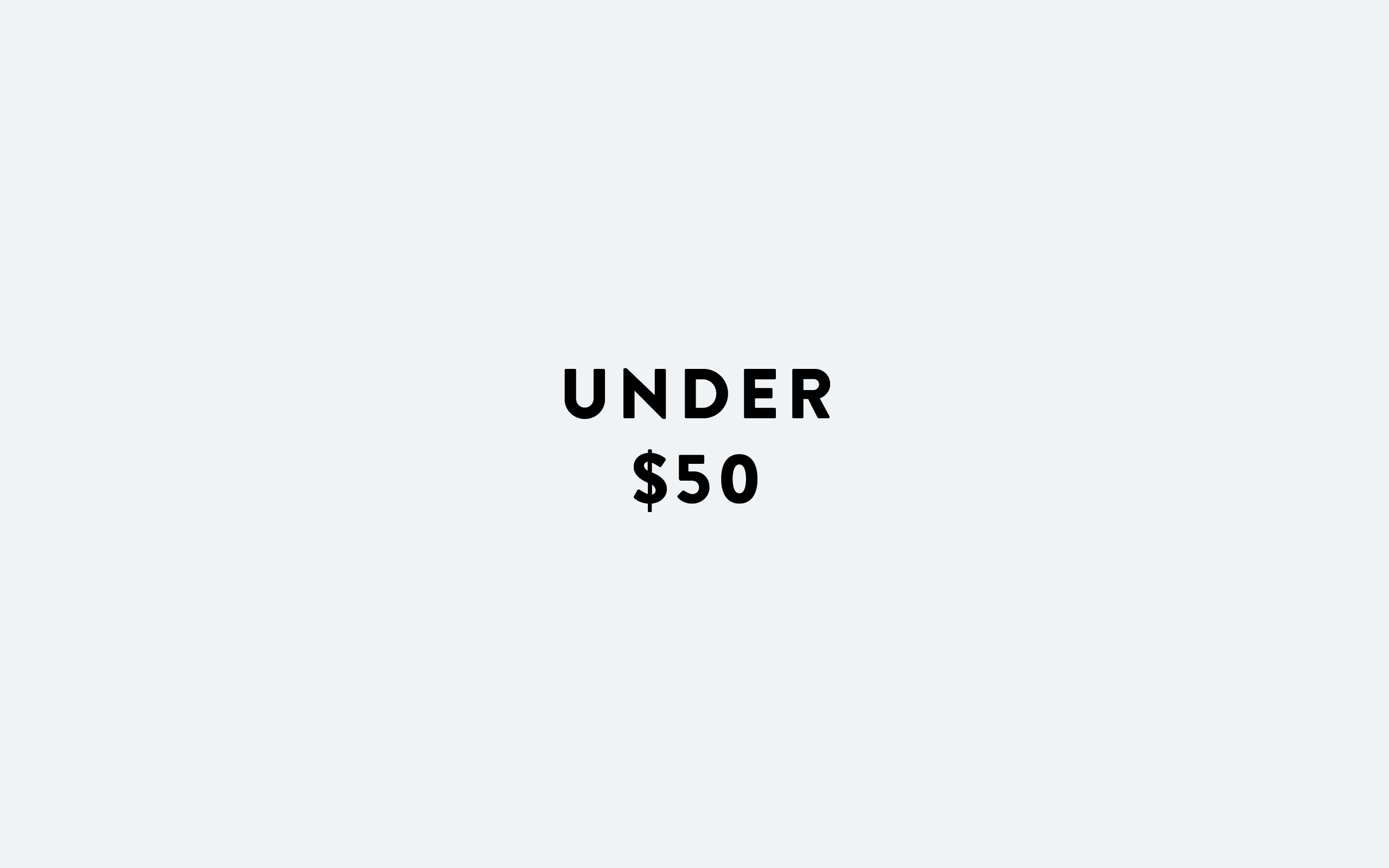 Favorites under $50.