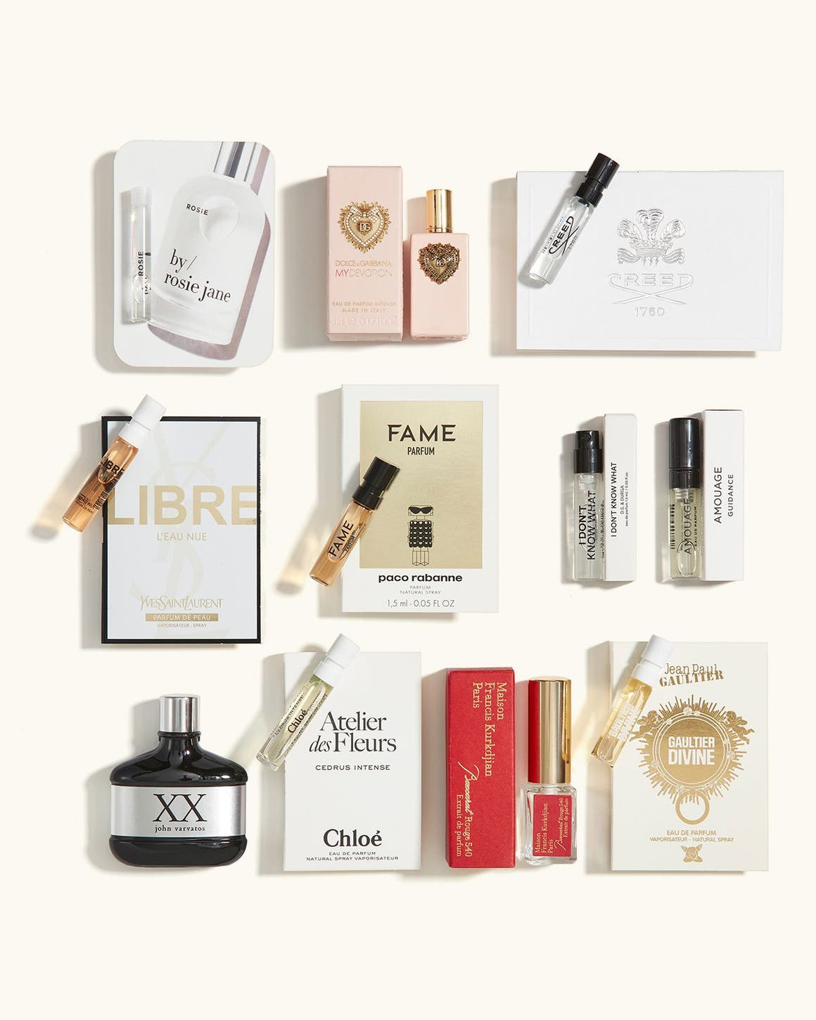 Multi-brand gift with purchase.