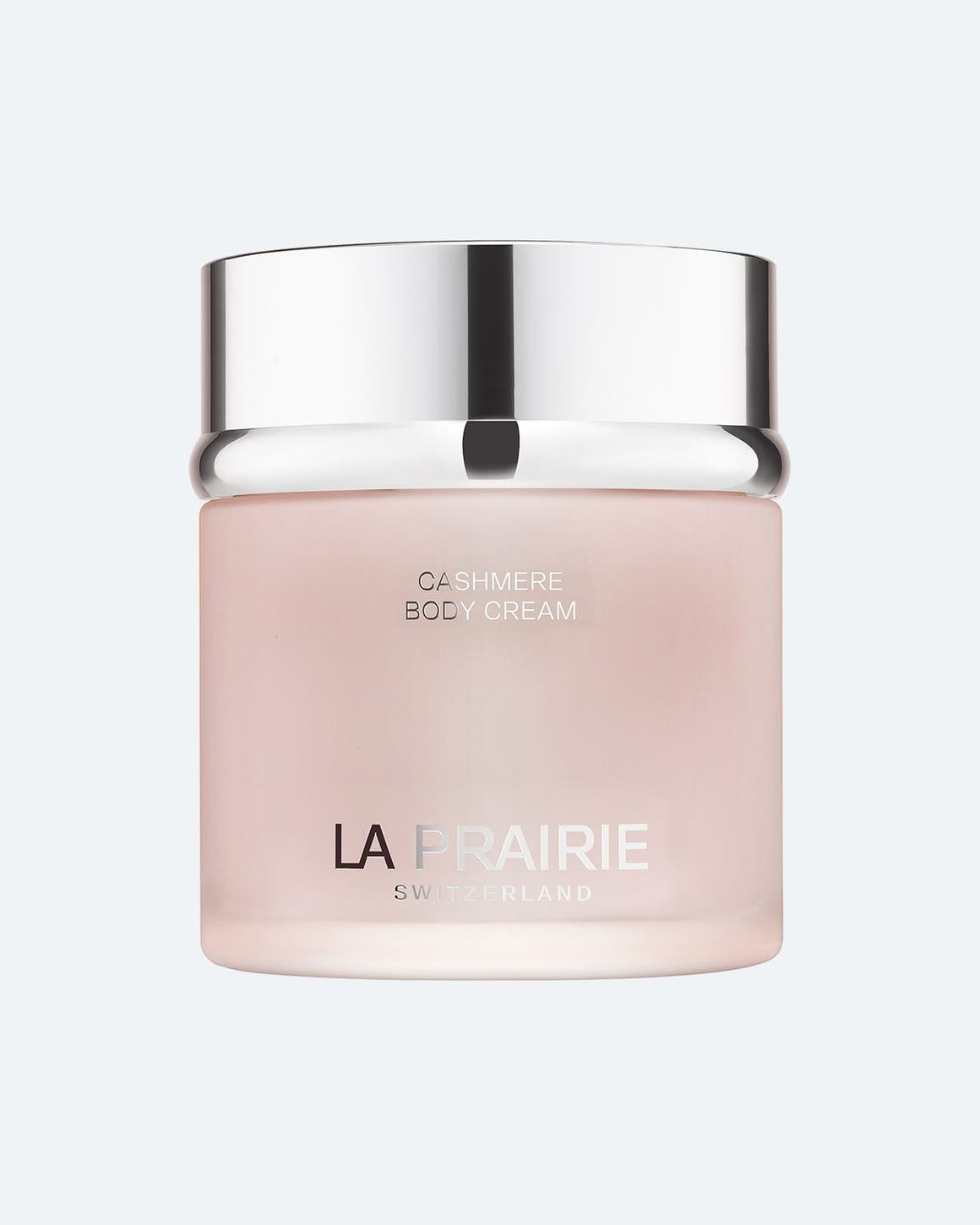 La Prairie body cream.