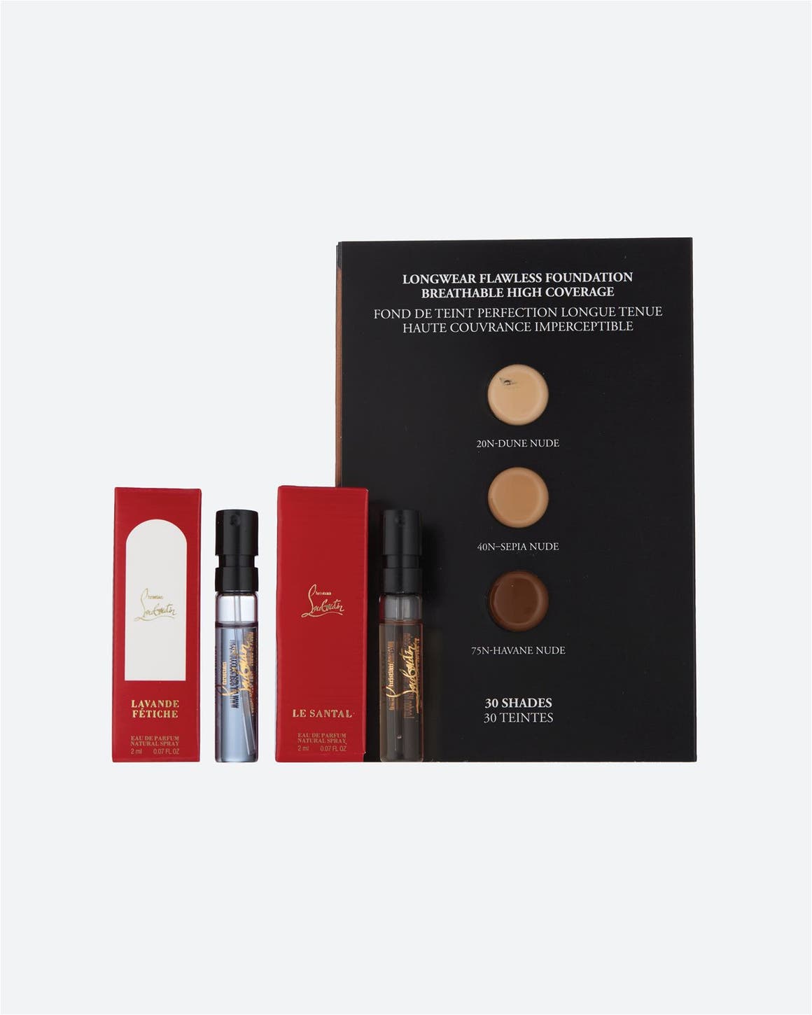 Christian Louboutin gift with purchase.