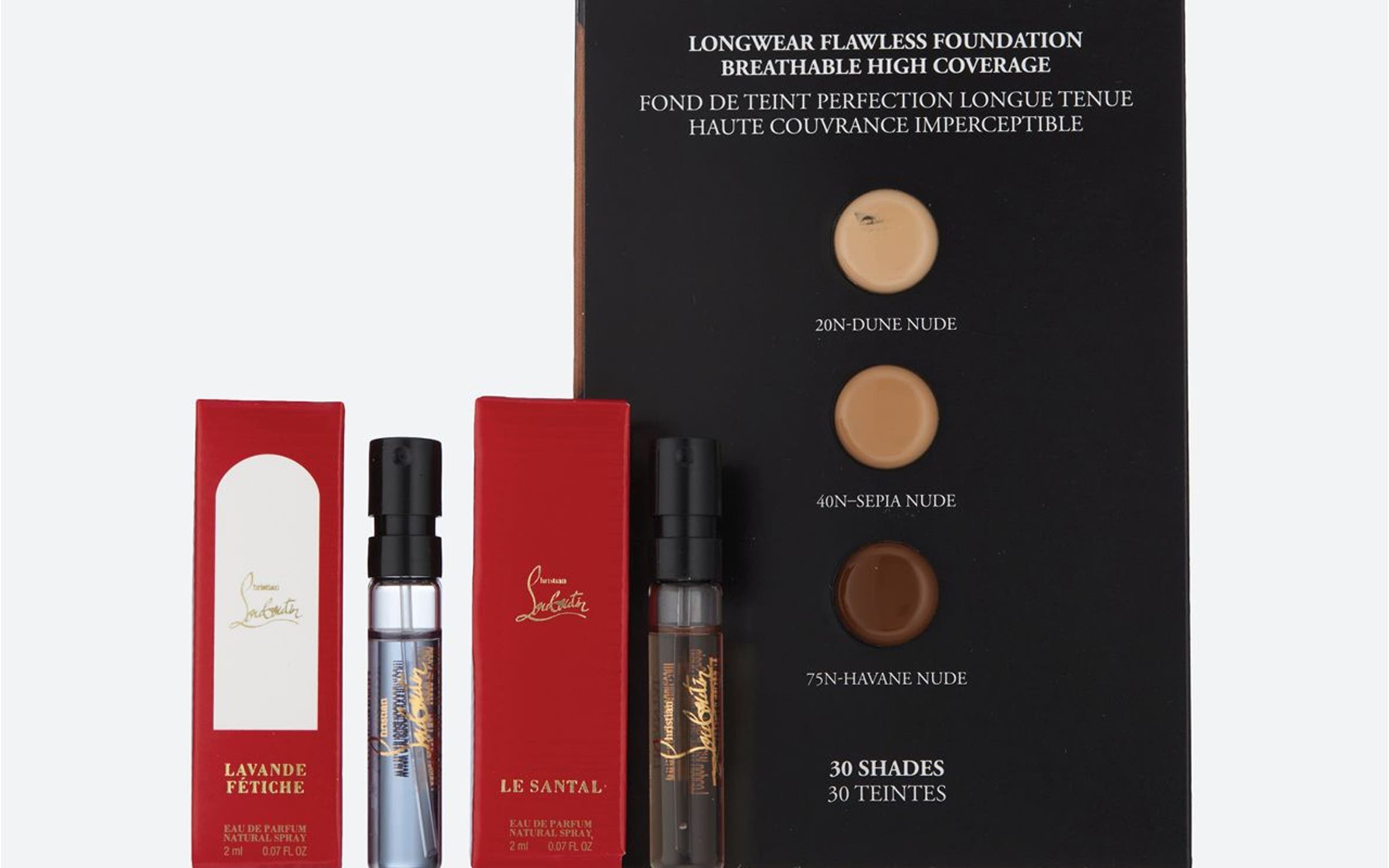 Christian Louboutin gift with purchase.