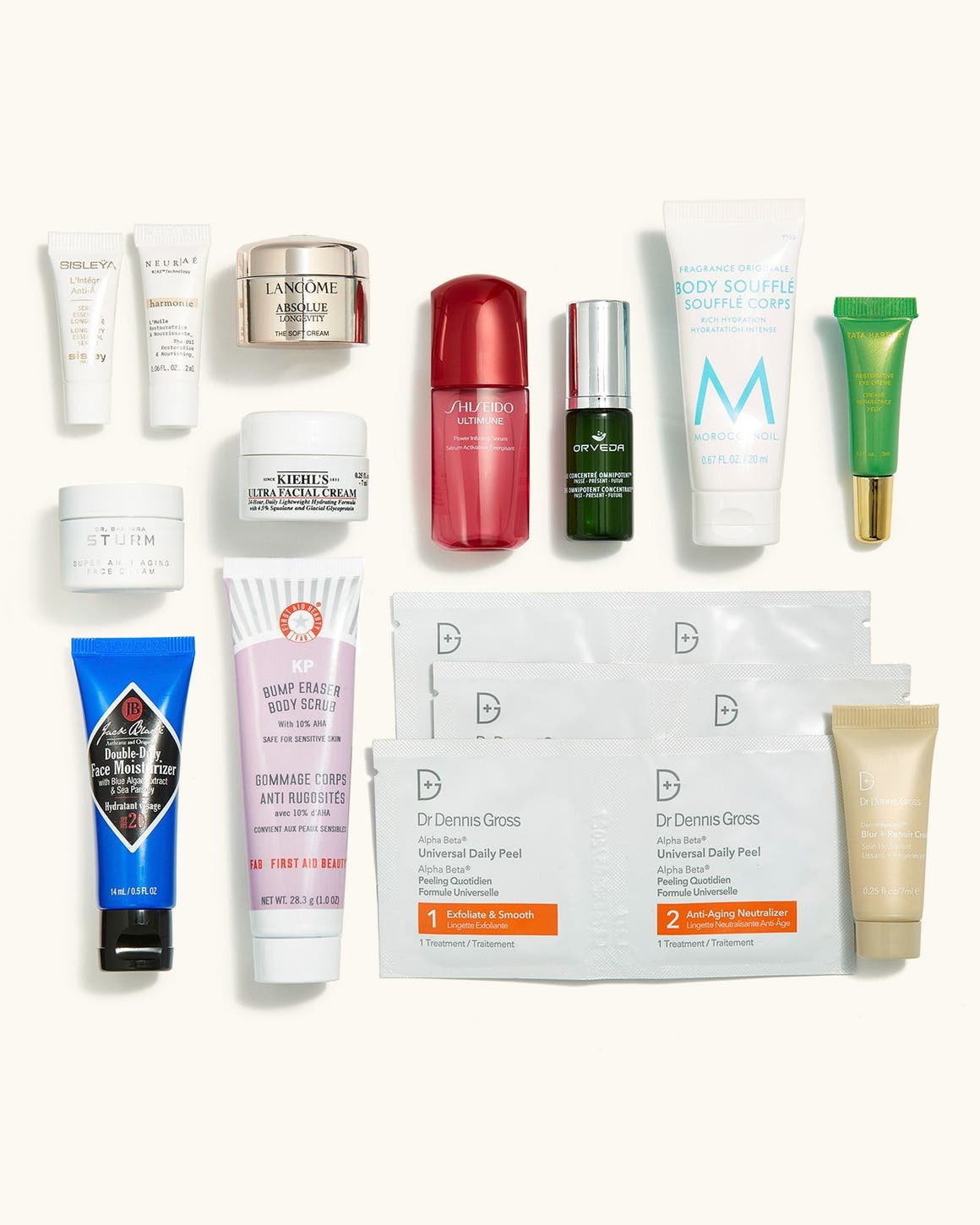 Multi-brand gift with purchase.