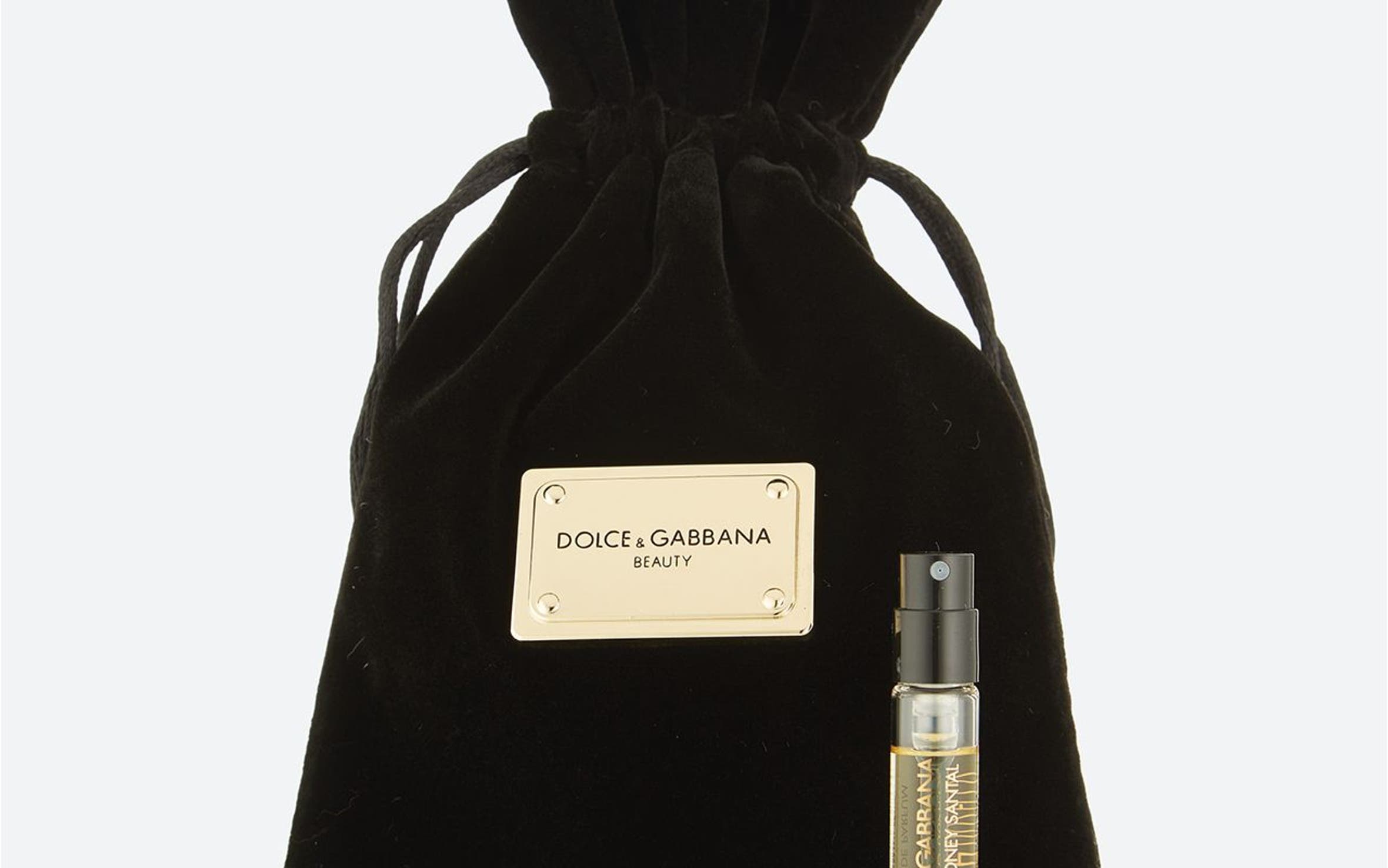 Dolce&Gabbana gift with purchase.