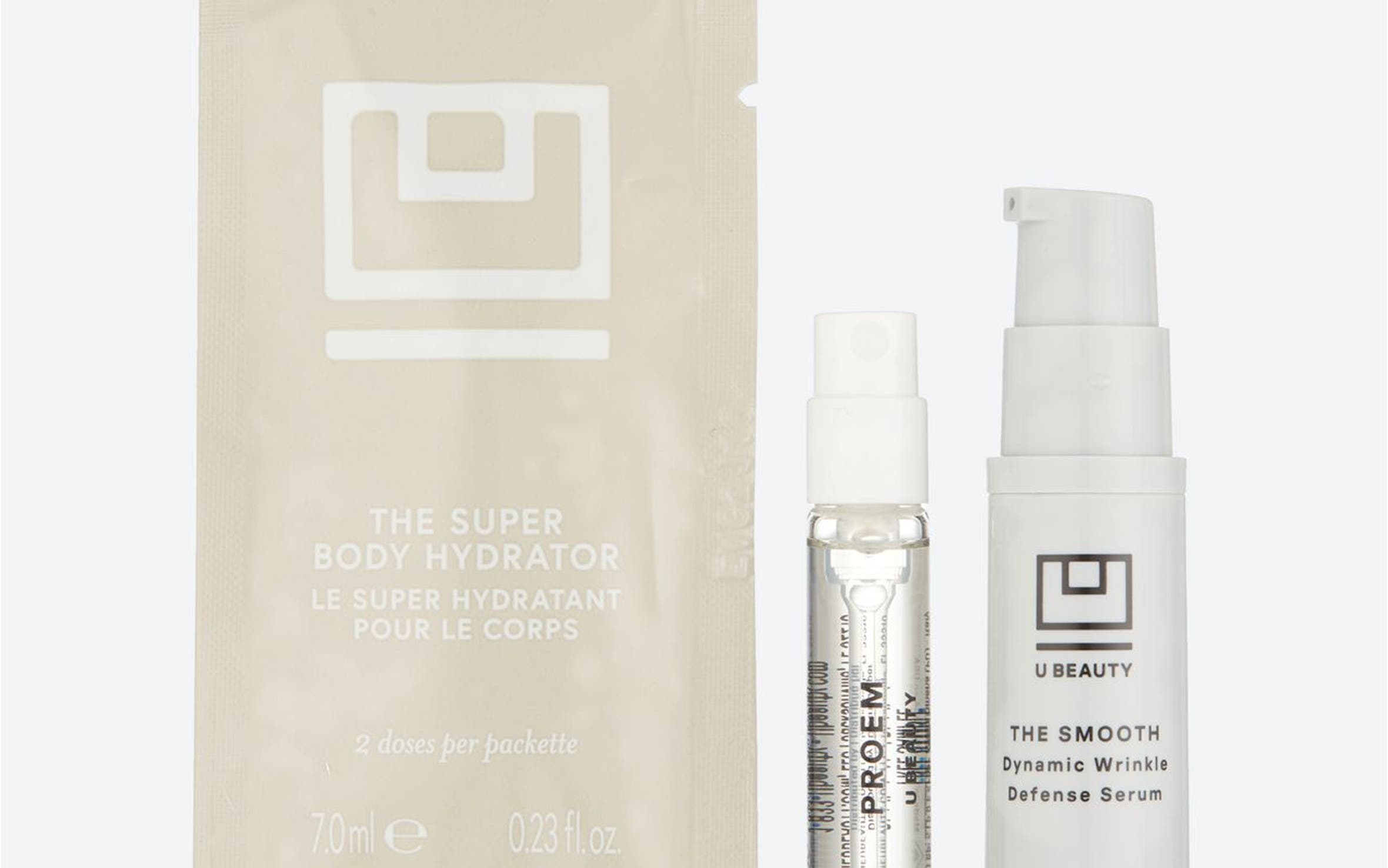 U Beauty gift with purchase.