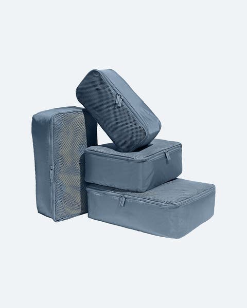 Set of four packing cubes.