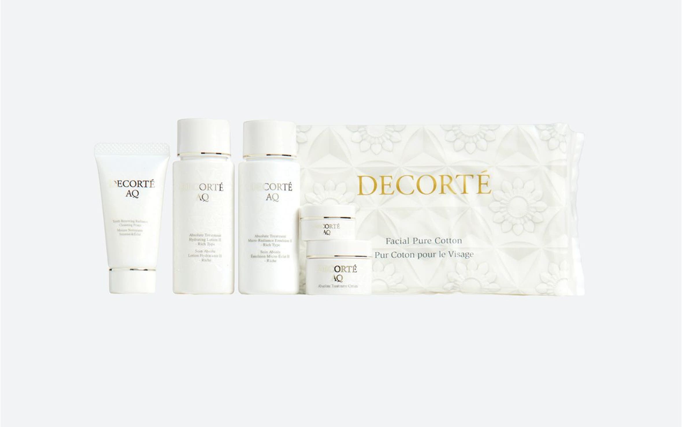 Decorté gift with purchase.