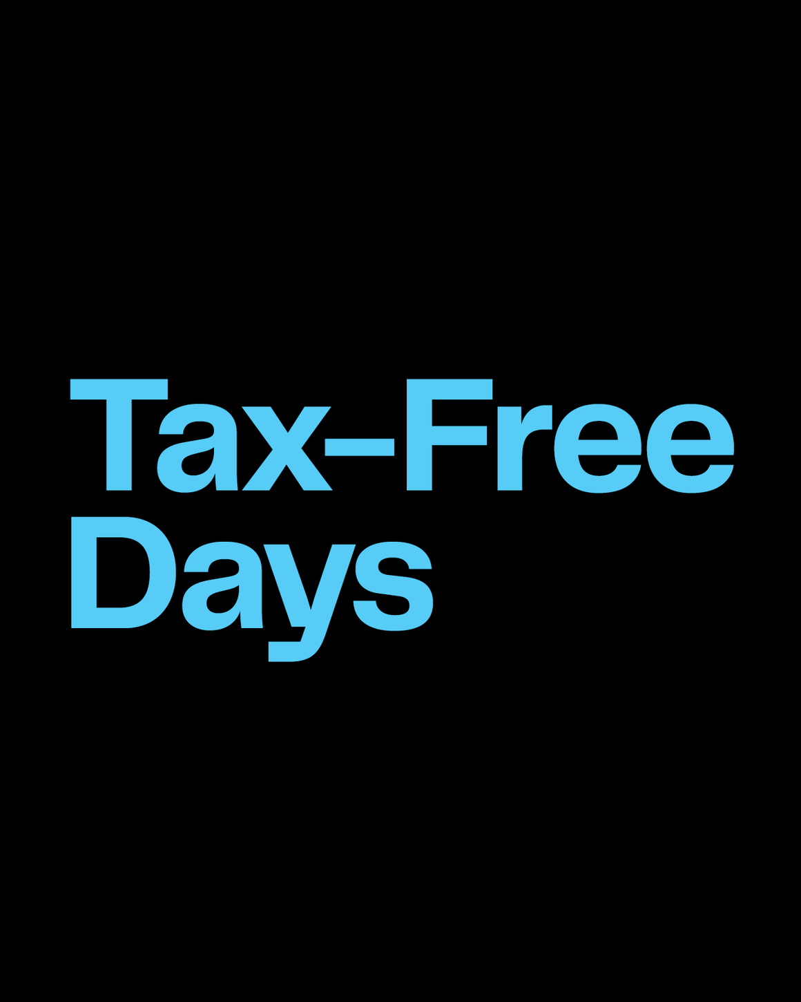 Shop and save during tax-free days at Nordstrom Rack.