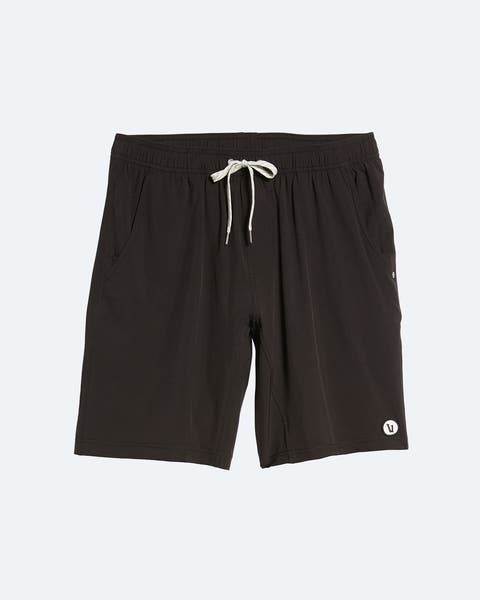 Black athletic shorts.