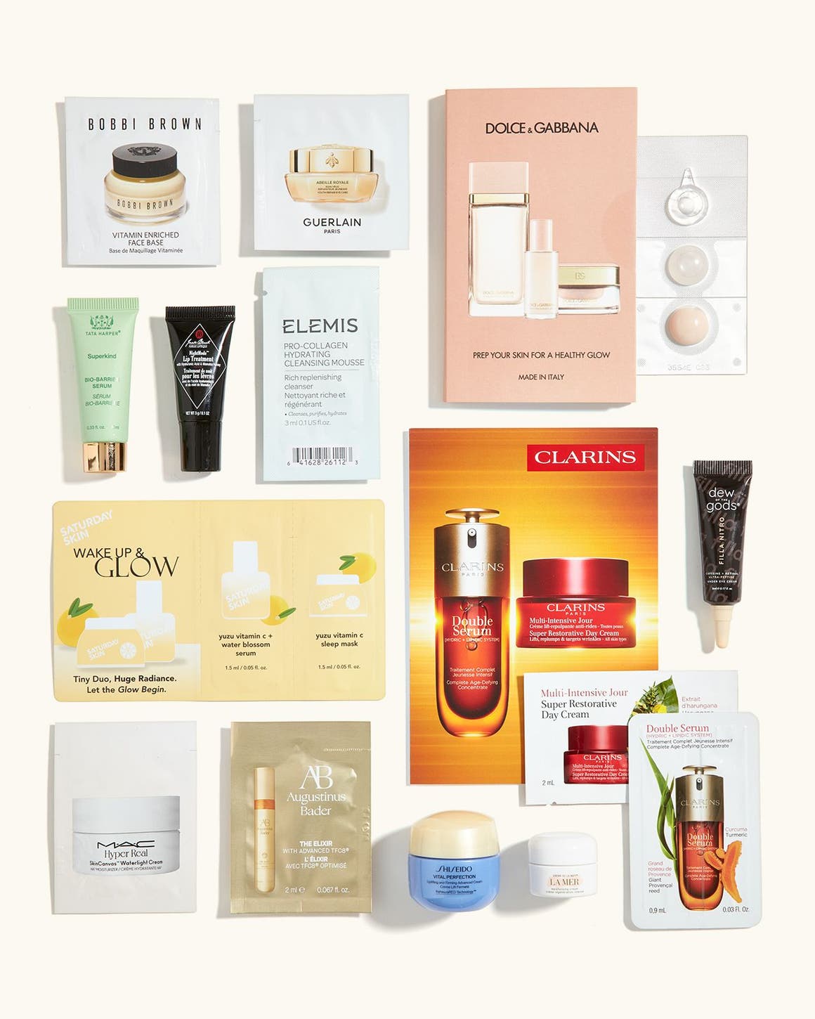 Multi-brand gift with purchase.