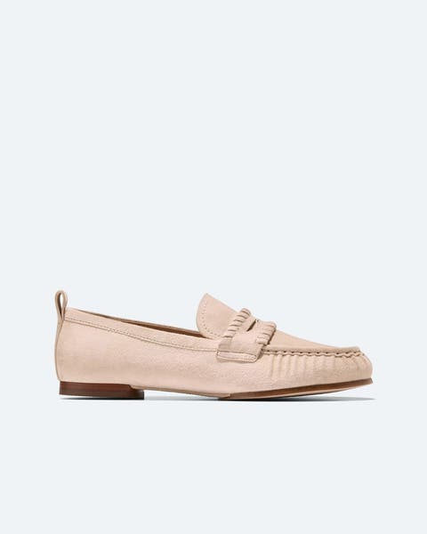 Tan loafer