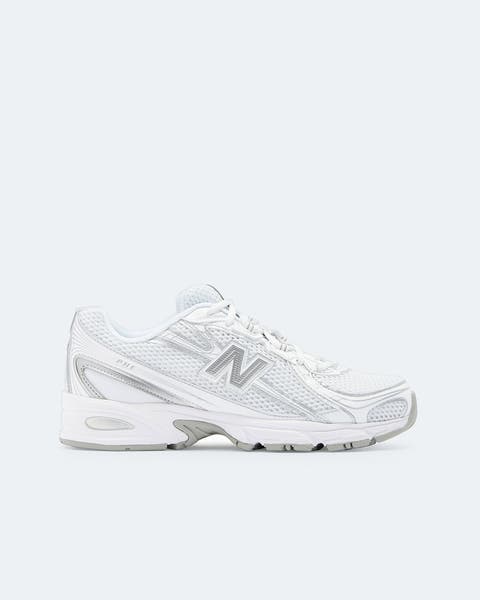 White New Balance sneakers