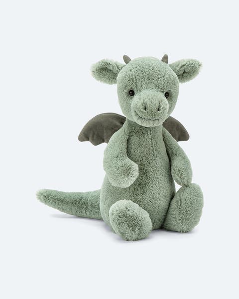 A Jellycat dragon stuffie.