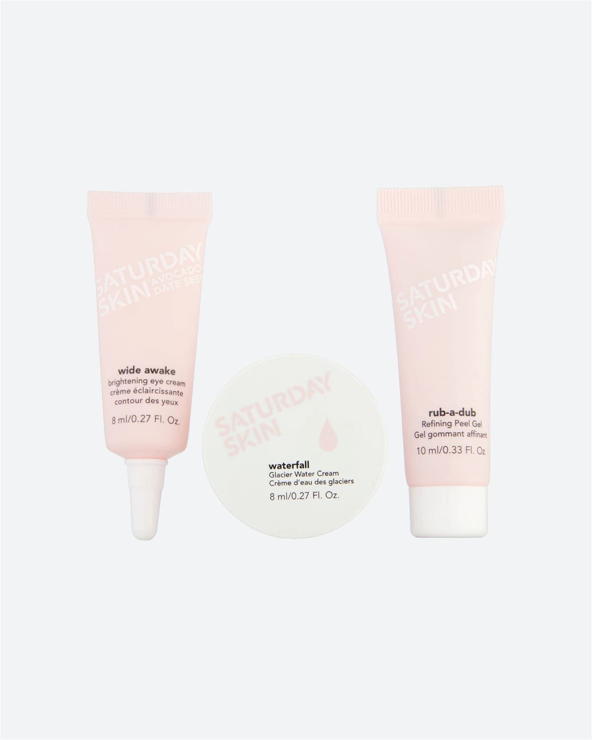 Saturday Skin gift with purchase.