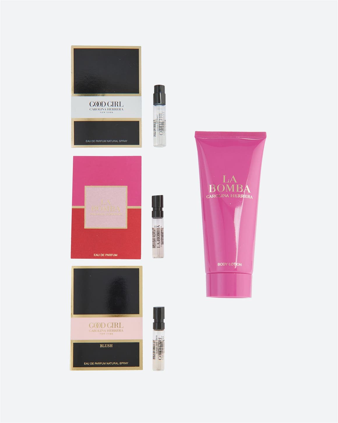 Carolina Herrera gift with purchase.