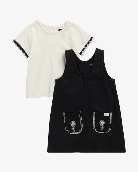 A little girl's matching outfit set.