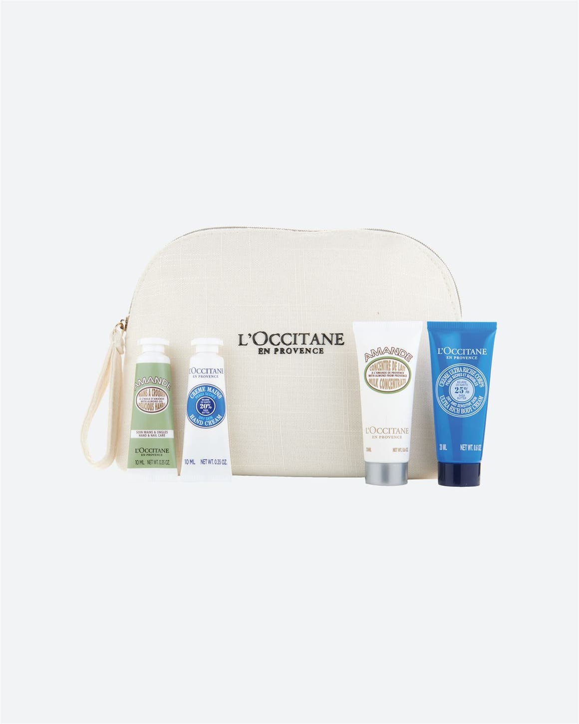 L'Occitane gift with purchase.