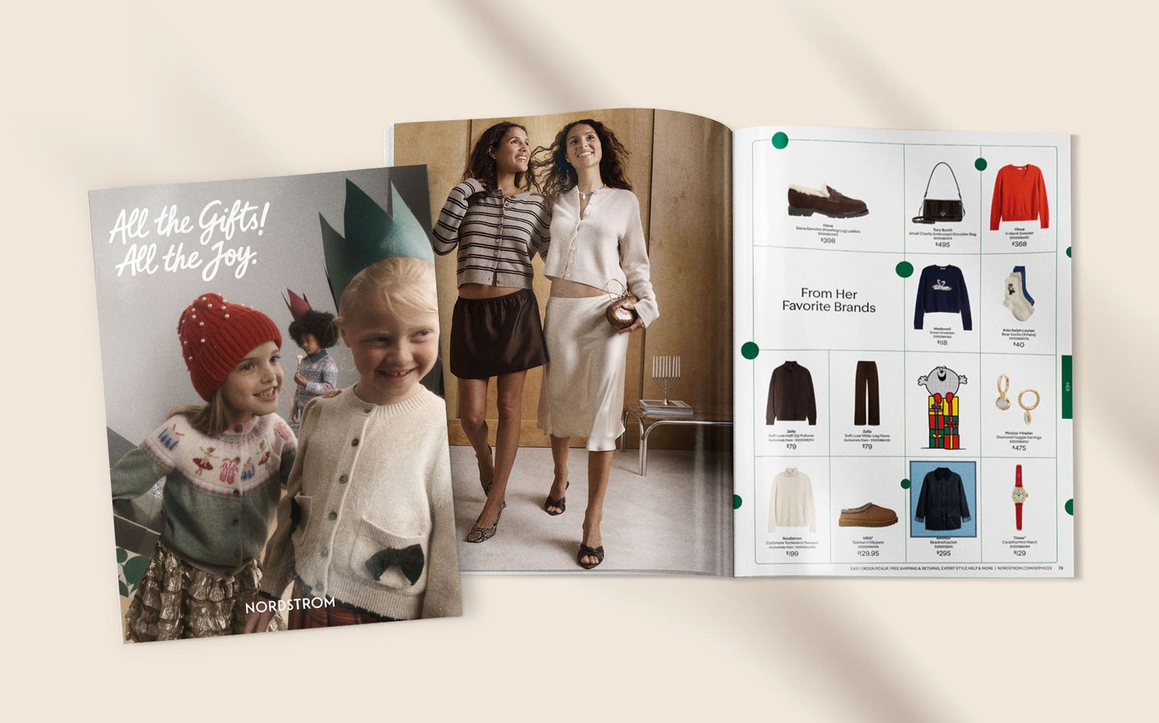 The Nordstrom holiday catalog.