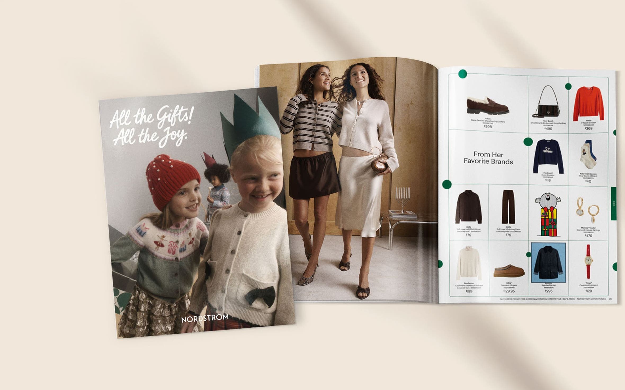 The Nordstrom holiday catalog.