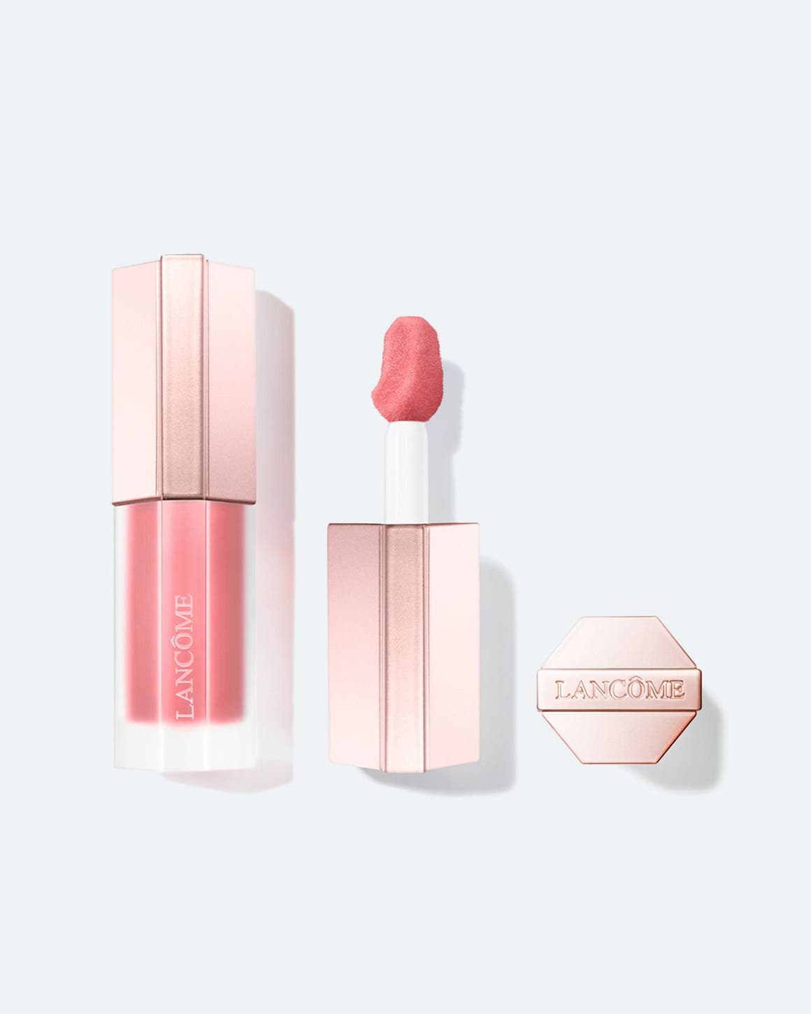 Lancôme blurring lip makeup.