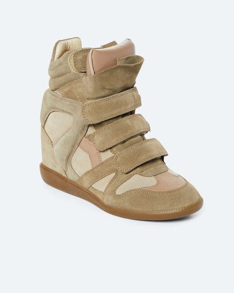 Isabel Marant wedge sneakers.